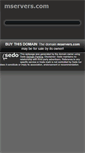 Mobile Screenshot of mservers.com